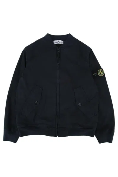 Stone Island Kids Kids' Stylish Jacket For Ss26 In Blue