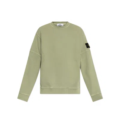 Stone Island Kids Kids' Stylish Mini Sweater In Green