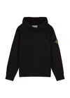 Stone Island Hoodie Basic In Black