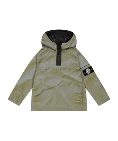 Stone Island Kids' Reflective Parka In Multi