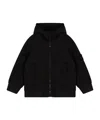 Stone Island Kids' Softshell Jacket In Black