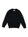 Stone Island Sweater  Junior Kids Color Black In Black
