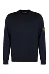 Stone Island Cotton Sweatshirt In Blue