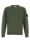 Stone Island Malfilé Cotton Fleece Sweatshirt