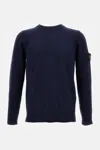 Stone Island Round-collar And Long-sleeved Sweater