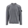 Stone Island Compass-badge Sweater In Gray