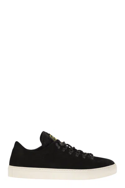 STONE ISLAND STONE ISLAND LACED TRAINER WITH LOGO
