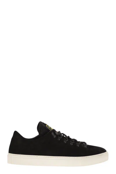 STONE ISLAND STONE ISLAND LACED TRAINER WITH LOGO
