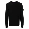Stone Island Cotton Sweatshirt In Black