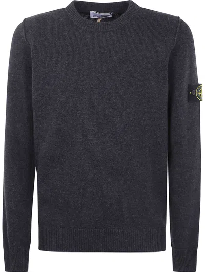 STONE ISLAND STONE ISLAND LAMBSWOOL CREW NECK CLOTHING