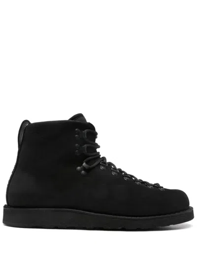 STONE ISLAND LEATHER ANKLE BOOTS