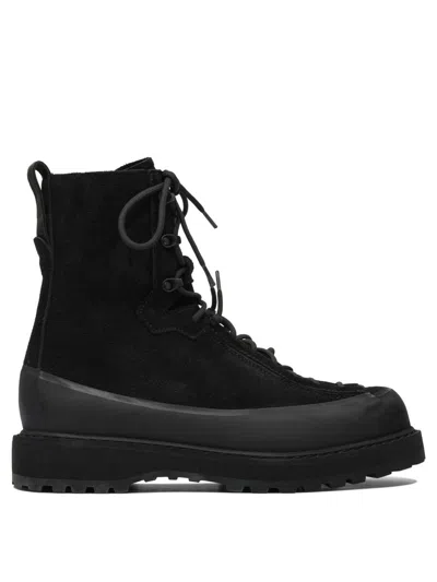 STONE ISLAND STONE ISLAND LEATHER ANKLE BOOTS