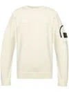 Stone Island Crew Neck Knit Sweatshirt With Functional Sleeve Pocket