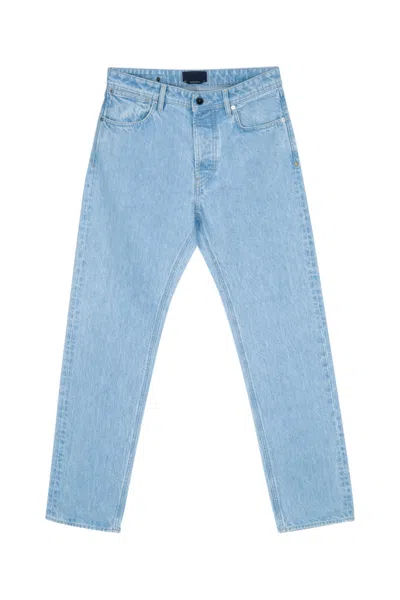 Stone Island Regular Straight-leg Jeans In Blue