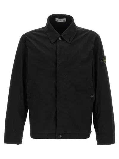 Stone Island Light Compact Puffer Jackets Black