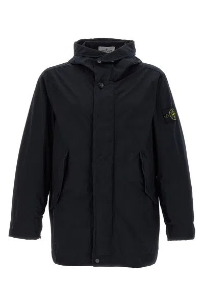 STONE ISLAND STONE ISLAND 'LIGHT COMPACT TOUCH POLY-TC' PARKA