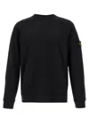 Stone Island Cotton Sweatshirt In Blue