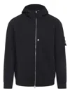 Stone Island Soft Shell Jacket In Black