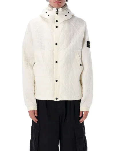 Stone Island Light Puffer Jacket In Neutral