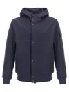 Stone Island Blue Light Soft Shell-r E. Dye Technology Jacket