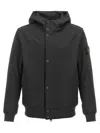 Stone Island Light Soft Shell-r Technology Jacket In Black
