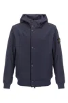 Stone Island Blue Light Soft Shell-r E. Dye Technology Jacket