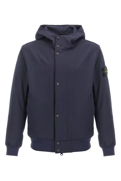 STONE ISLAND STONE ISLAND 'LIGHT SOFT SHELL-R E.DYEÂ® TECHNOLOGY' JACKET