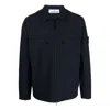Stone Island Light Soft Shell-r Jacket 'navy' In Blue