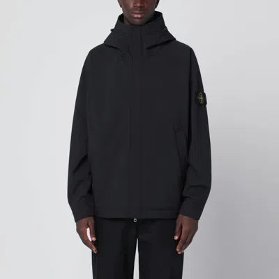 Stone Island Lightweight Black Hooded Parka