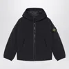 Stone Island Lightweight Black Jacket In Black