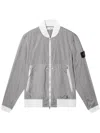 Stone Island Nylon Metal Bomber Jacket In Gray