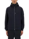 Stone Island Men Soft Shell-r Technology Logo Jacket