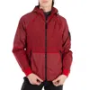 Stone Island Lightweight Hooded Jacket In Red