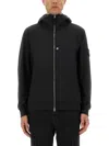 Stone Island Soft Shell Jacket In Black