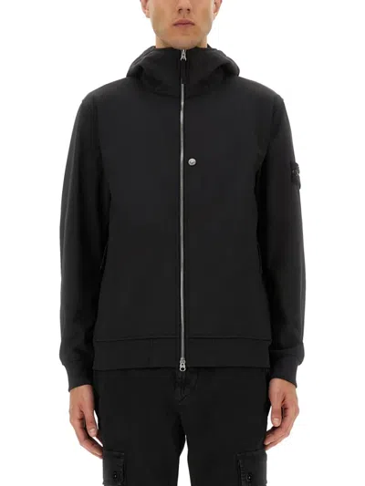STONE ISLAND STONE ISLAND LIGHTWEIGHT HOODED JACKET