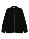 Stone Island Lightweight Hooded Jacket In Black