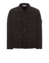 Stone Island Veste Légère Noir Lin, Polyamide In Noir