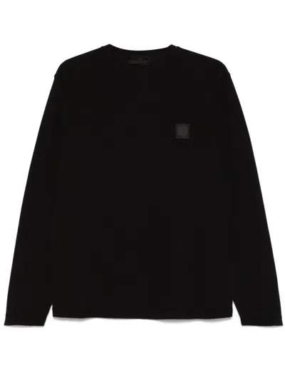 Stone Island Lightweight-jersey T-shirt In Black