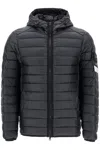 Stone Island Loom Woven Chambers R-nylon Down-tc Down Jacket In Black