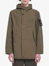 Stone Island Long Sleeve Casual Jacket In Green