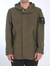 Stone Island Lightweight Parka In Green