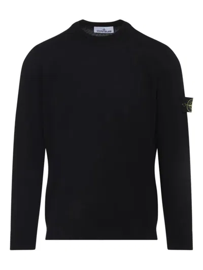 STONE ISLAND STONE ISLAND LIGHTWEIGHT WOOL CREW NECK PULLOVER CLOTHING