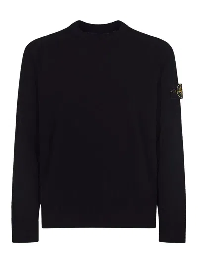 STONE ISLAND LIGHTWEIGHT WOOL CREW NECK SWEATER