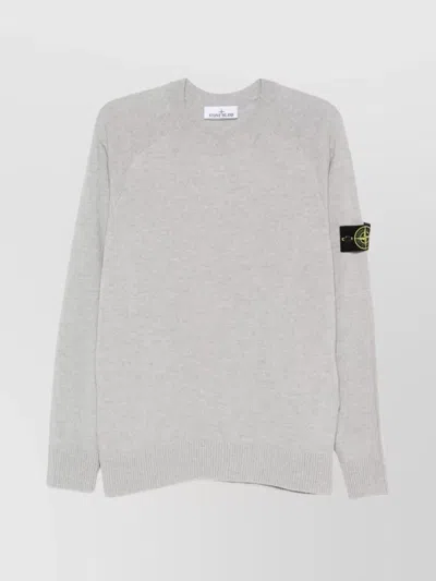 STONE ISLAND LIGHTWEIGHT WOOL CREW NECK SWEATER