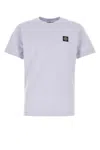 Stone Island Lilac Cotton T-shirt In Purple