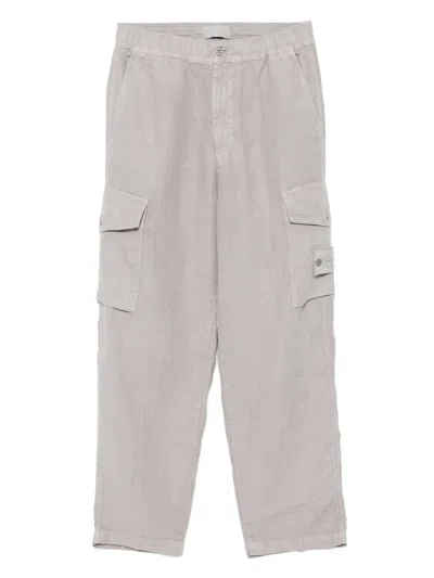 STONE ISLAND LINEN TROUSERS