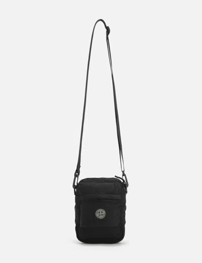 Stone Island Black Lino Nylon Tela-tc Pouch ModeSens
