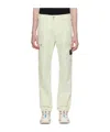 Stone Island Logo And Coat Of Arms, Work And Casual Pants In Green