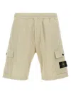 Stone Island Badge Logo Cargo Shorts