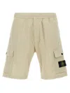 Stone Island Badge Logo Cargo Shorts